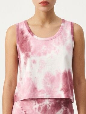 Week& Brushed Tie Dye Tank Top Super Soft Stretch 2X 18W/20W Plus Size